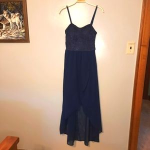 LAST CHANCE Lily Rose dress blue size small